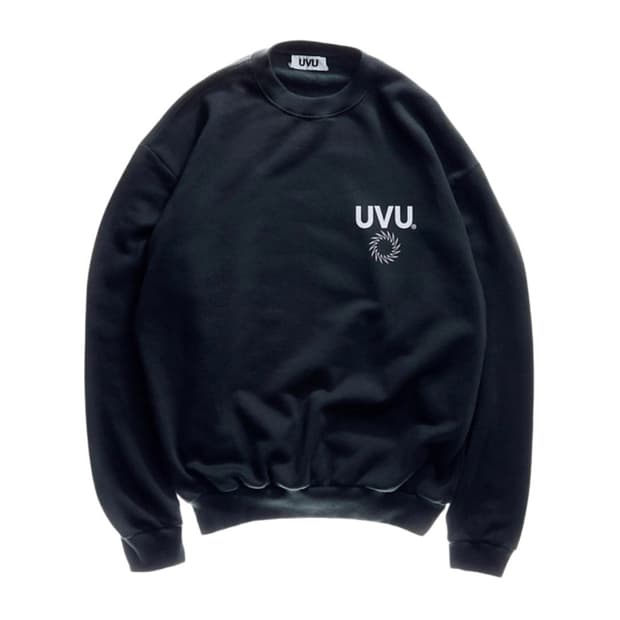 UVU 인시그니아 크루넥 블랙
