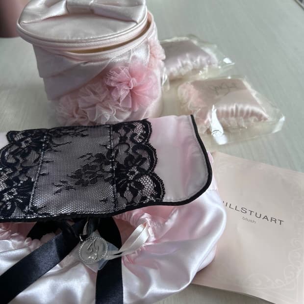 질스튜어트 2010 크리스마스 시크릿 티즈 파우치