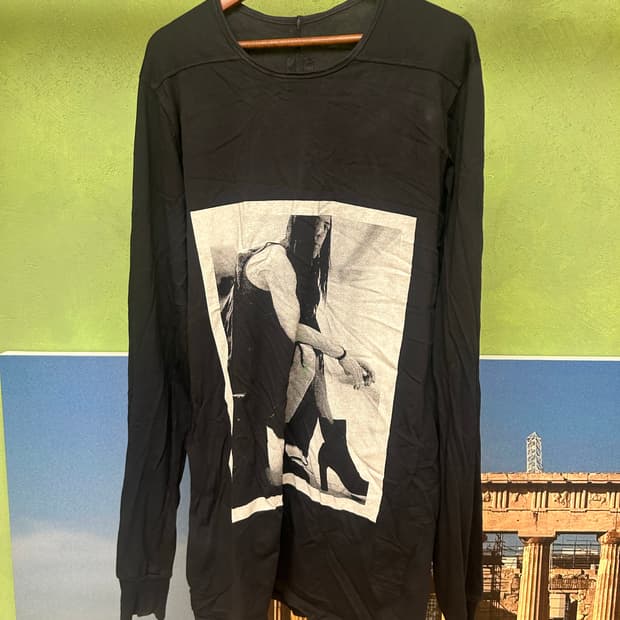 Rick owens 긴팔 티셔츠