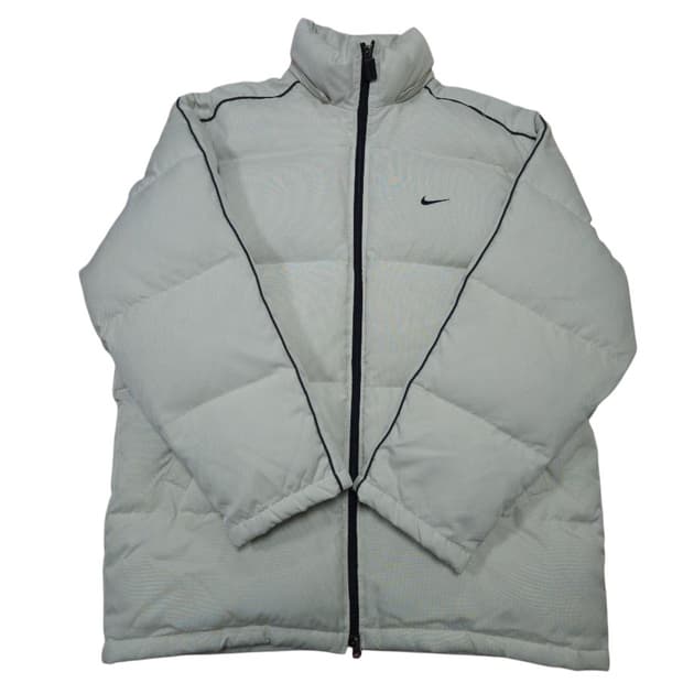 바배) 나이키 올드스쿨 00s 오트밀베이지 뉴챔프 스우시 패딩