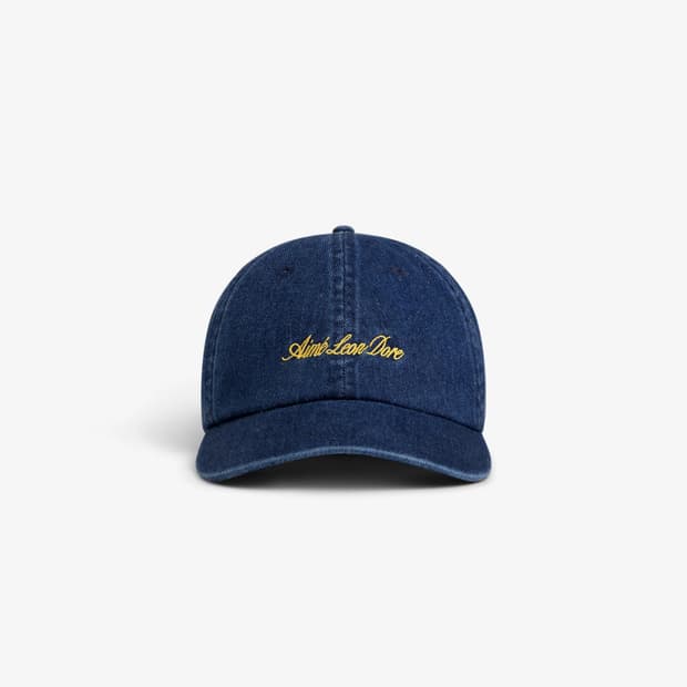 [Aime Leon Dore] Denim Ballcap dark wash