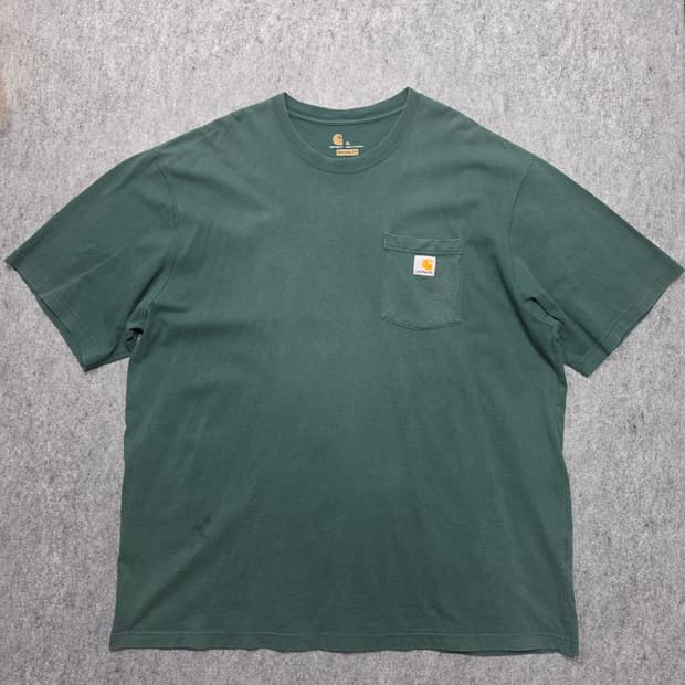 칼하트 오리지널핏 포켓 워크웨어 반팔티 XL