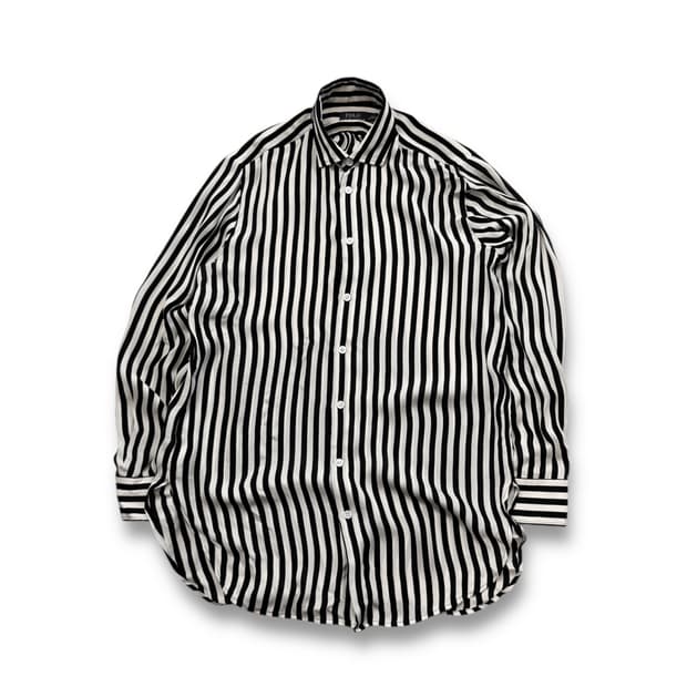 폴로 랄프로렌 실크 스트라이프 셔츠