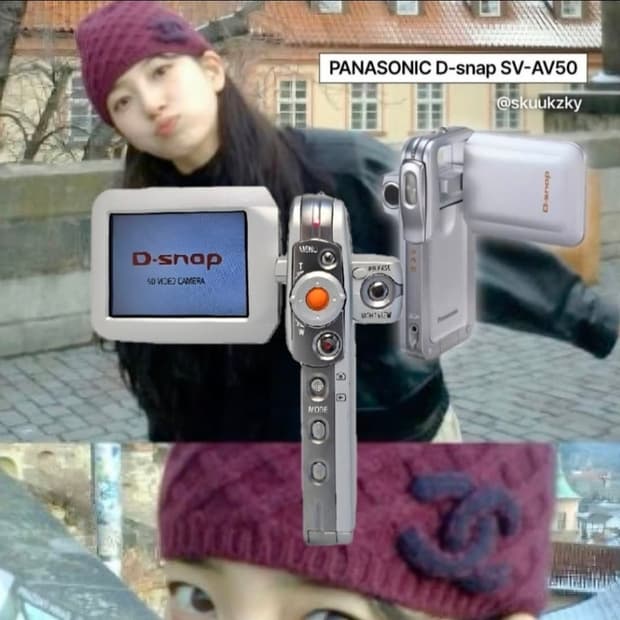 ♡수지캠코더♡도킹스테이션♡ 파나소닉 디스냅  SV-AV50 / 빈티지디카