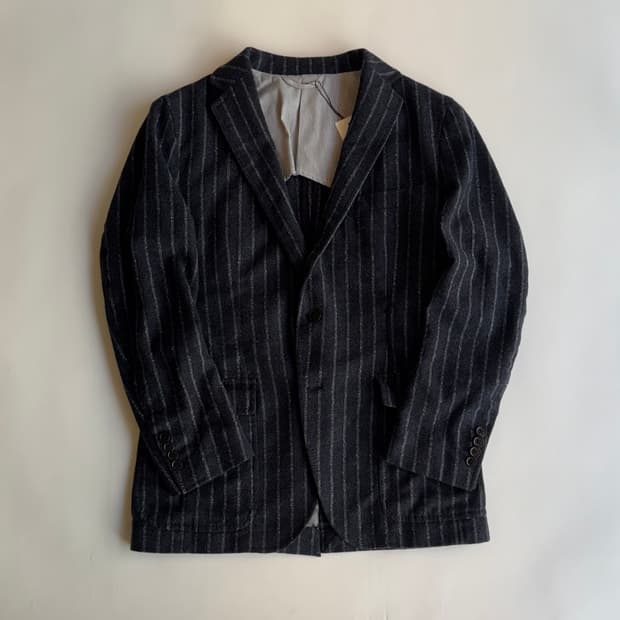 UNITED ARROWS chacoal stripe jacket