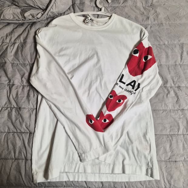 꼼데가르송 롱슬리브 XL