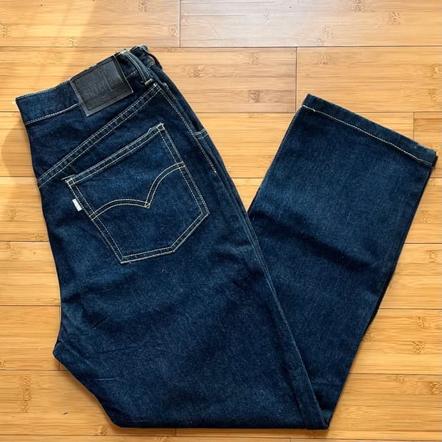 리바이스 실버탭 데님팬츠 W92 L109