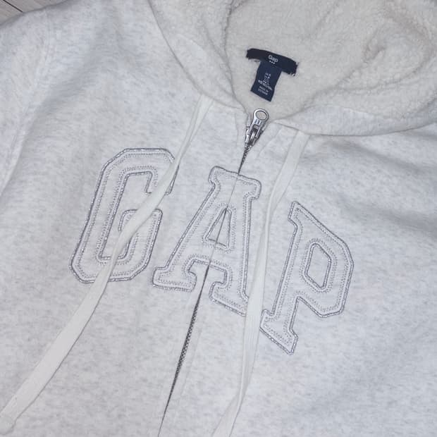 갭 쉐르파 후드집업