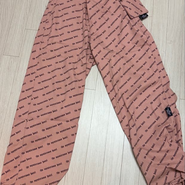 더미스테리어스호텔  패턴 조거팬츠 1 SIZE