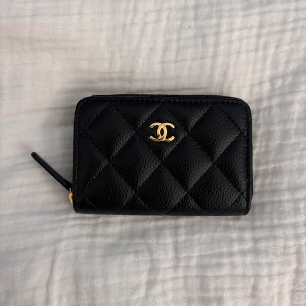 Chanel 샤넬 클래식 지퍼 카드지갑