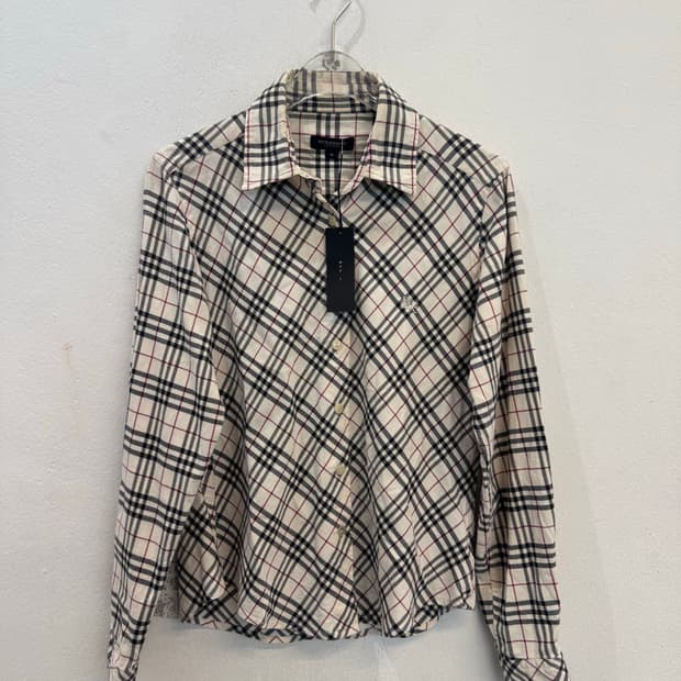 Burberry shirt checkered patterns 