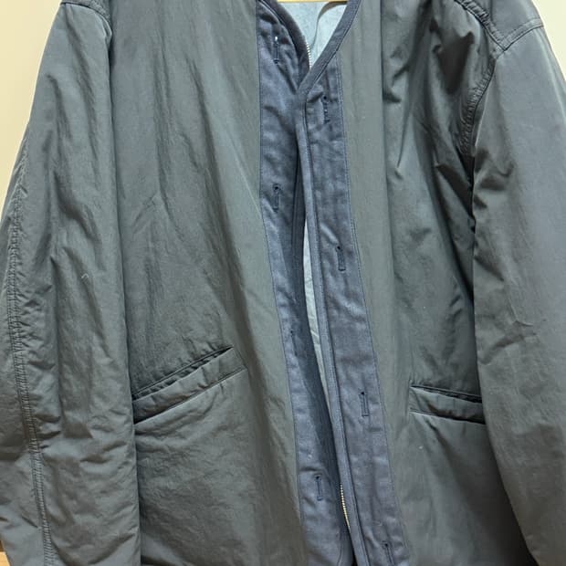 히즈핸더 리버서블 라이너 자켓 네이비 3사이즈