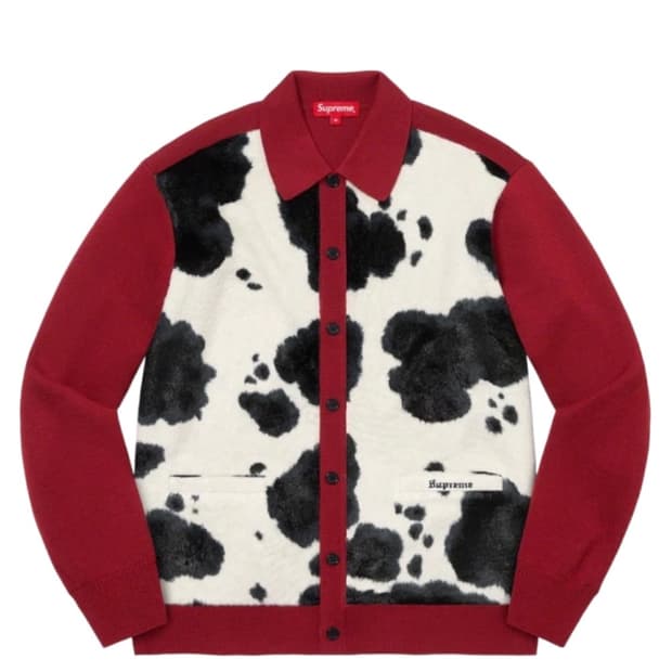슈프림 카우 가디건
