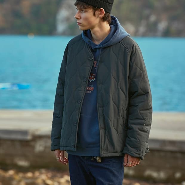 L ) 고프코어 3M 신슐레이트 퀼팅 경량패딩 자켓