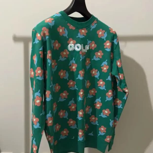 골프왕 Golf Wang FineSomeTime Crewneck