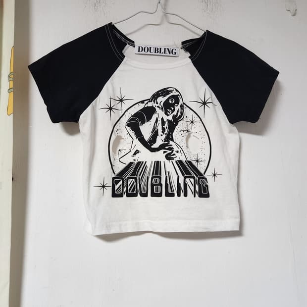 크롭 반팔티 F(XS)