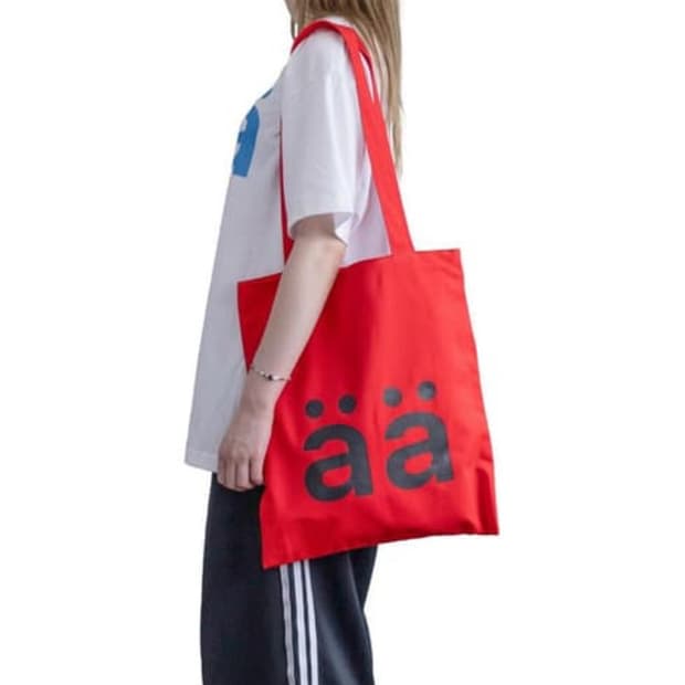 아트파먼트 레드 에코백