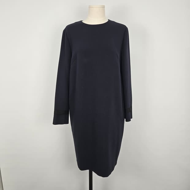 0826 블루페페 네이비 롱 슬리브 원피스 66