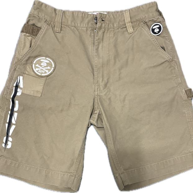 *BAPE 2000’s 베이비 마일로 워크 숏팬츠