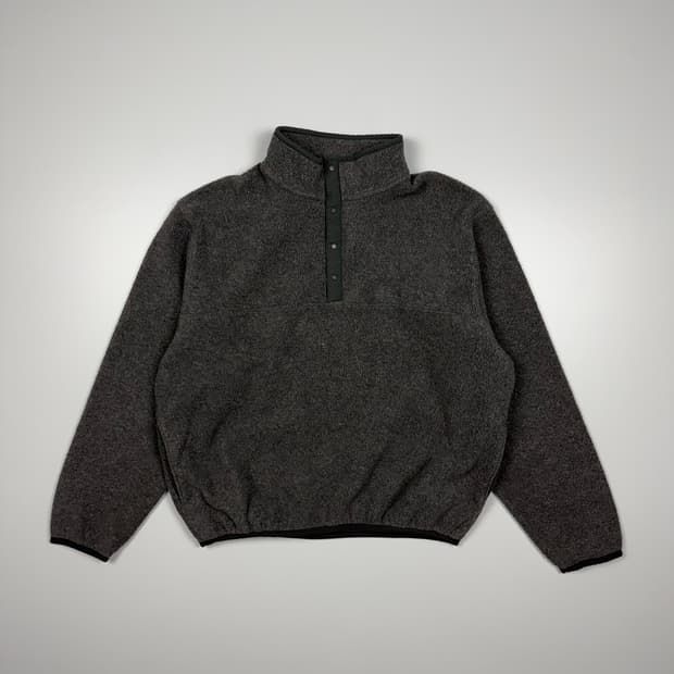 (105) 80s 엘엘빈 플리스 풀오버 차콜