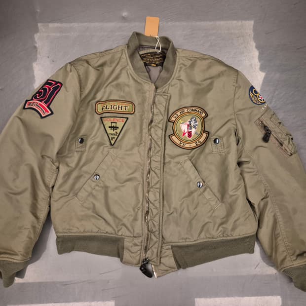 u.s army ma-1 리프로 자켓