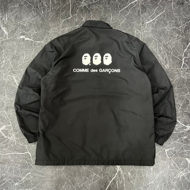 베이프 X 꼼데가르송 CDG 오사카 코치자켓