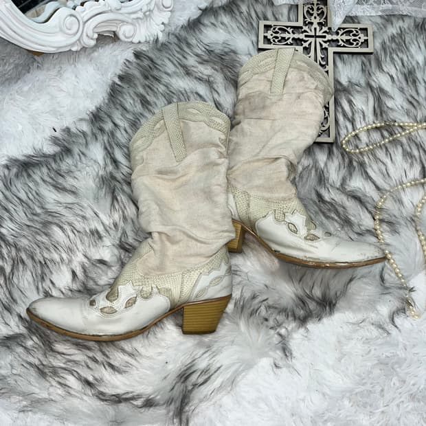 빈티지 웨스턴 부츠