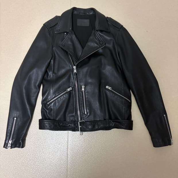 All Saints 올세인츠 카하와 레더 자켓