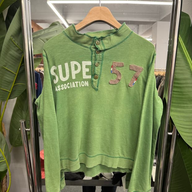 Japanese Vintage 헨리넥 롱슬리브