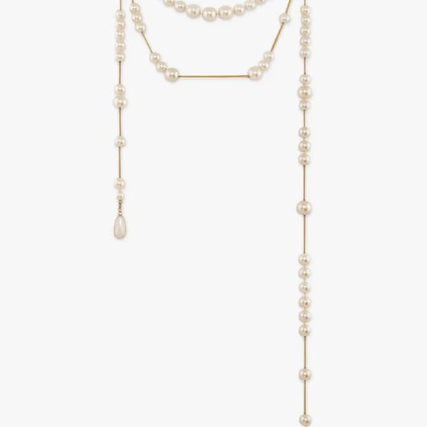 Vivienne Westwood Pearls Broken Long 