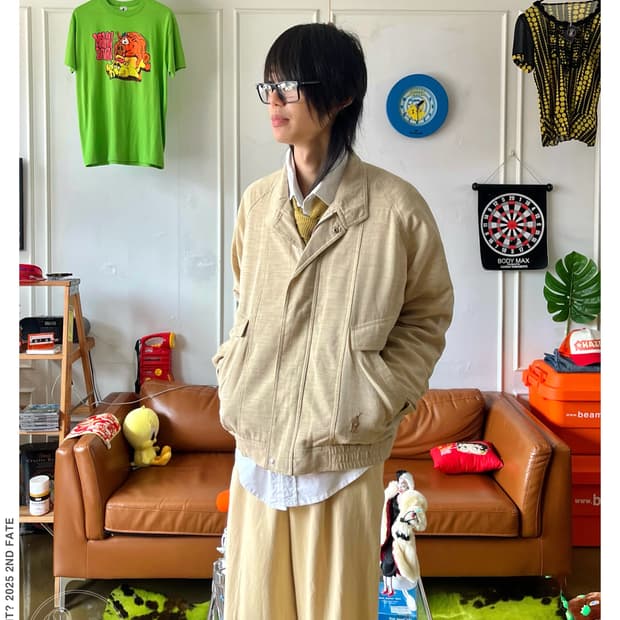 1980-90s SAPPERMAN Old Blouson Bomber JK