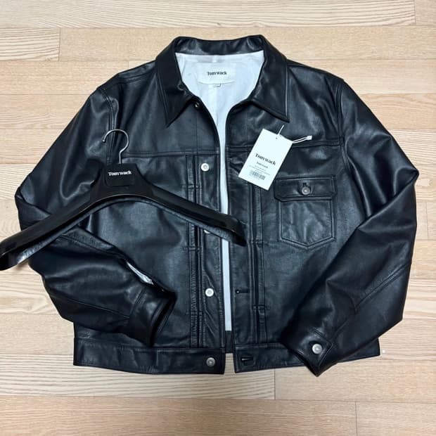 토니웩 레더 트러커 자켓 XL