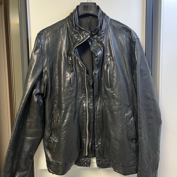 시스템옴므 가죽자켓 105