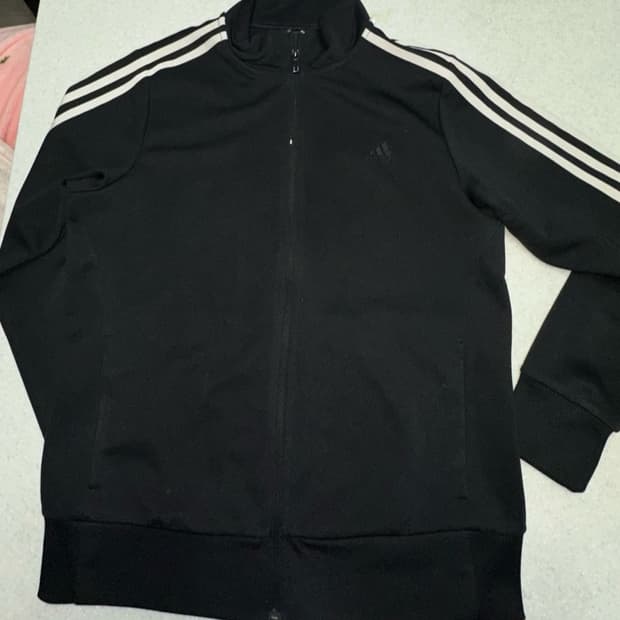 아디다스 트랙 자켓 블랙 L