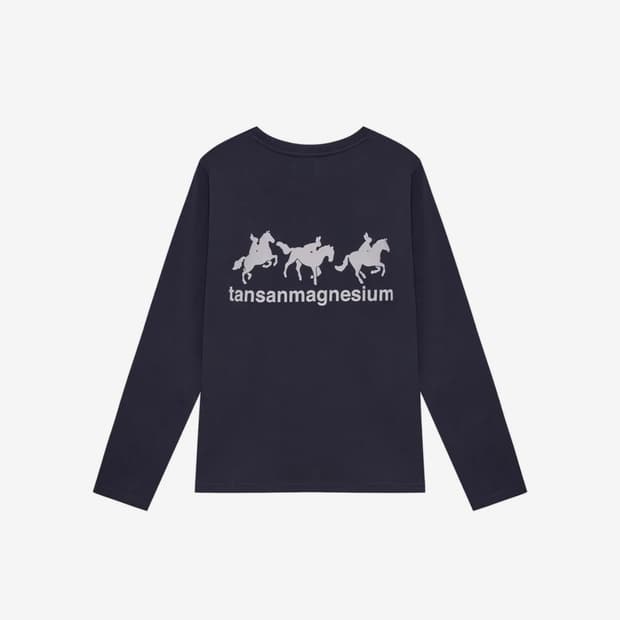 탄산마그네슘 - 홀스 래빗 롱슬리브 (네이비)