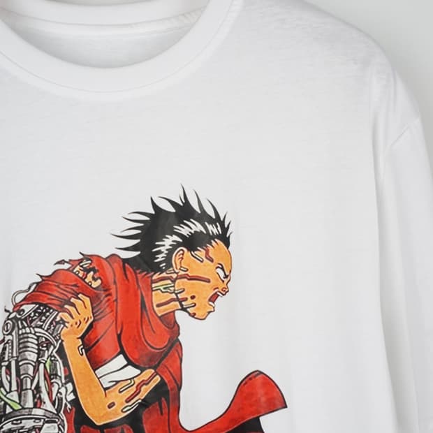  AKIRA "tetsuo" printing T-shirt