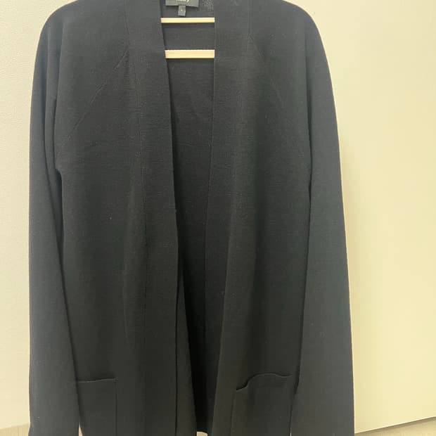 띠어리 녹스 가디건 블랙 L