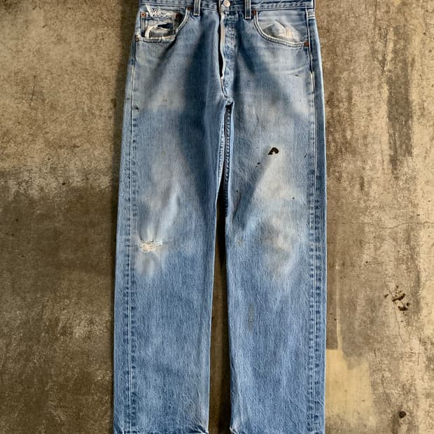 90s 리바이스 501 데님 팬츠