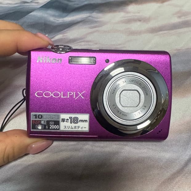 니콘 쿨픽스 s220 핑크 💕풀박 coolpix /초미품🩷✨