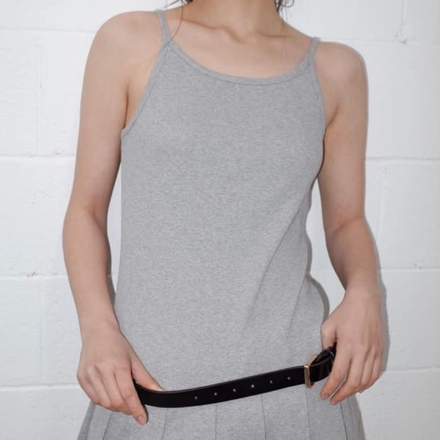 온스카 원피스 onska PLEATS MINI ONE-PIECE