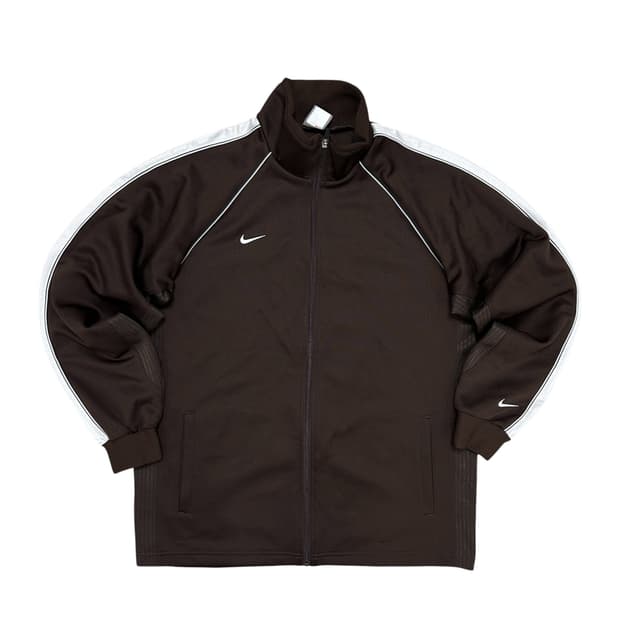 (일본판)나이키 올드스쿨 브라운 더블스우시 져지(M)