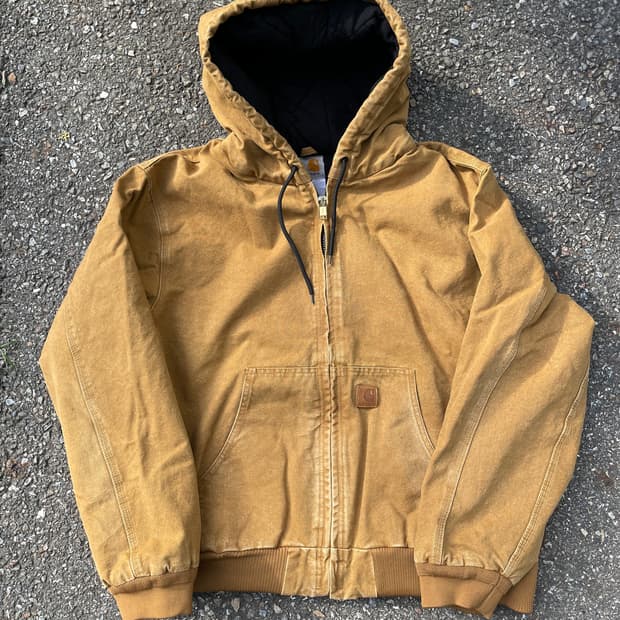 00s 칼하트 j130 BRN 덕 엑티브 재킷 L (100~105)