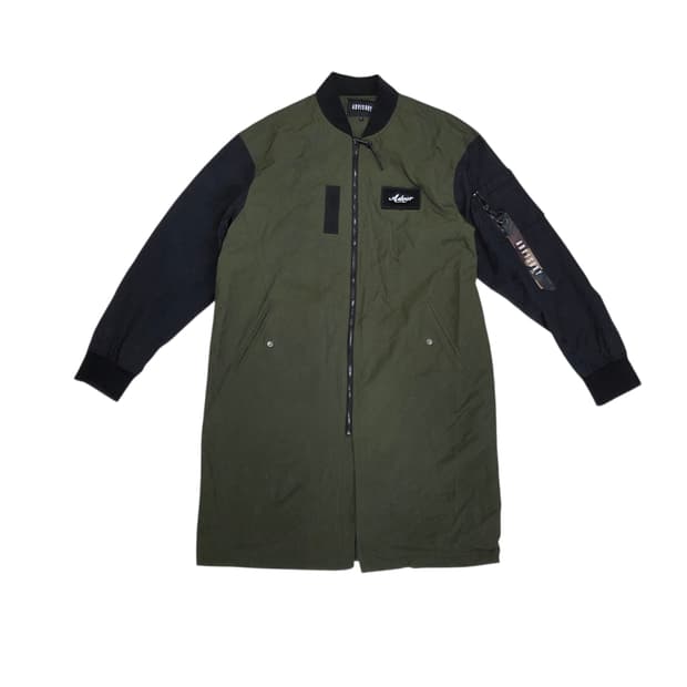 ADVISORY 어드바이저리 롱 항공 점퍼 야상 자켓 