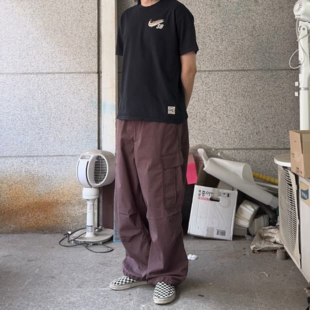 GU 슈퍼 와이드 카고 팬츠