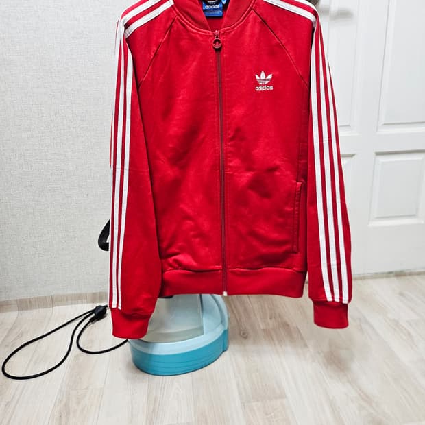 (100)L ☆초희귀☆ 아디다스 오리지널 슈퍼스타 [빨흰] 트랙탑져지