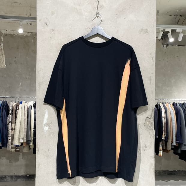 라프 시몬스 17S/S 블랙 벌처스 오버 하프티