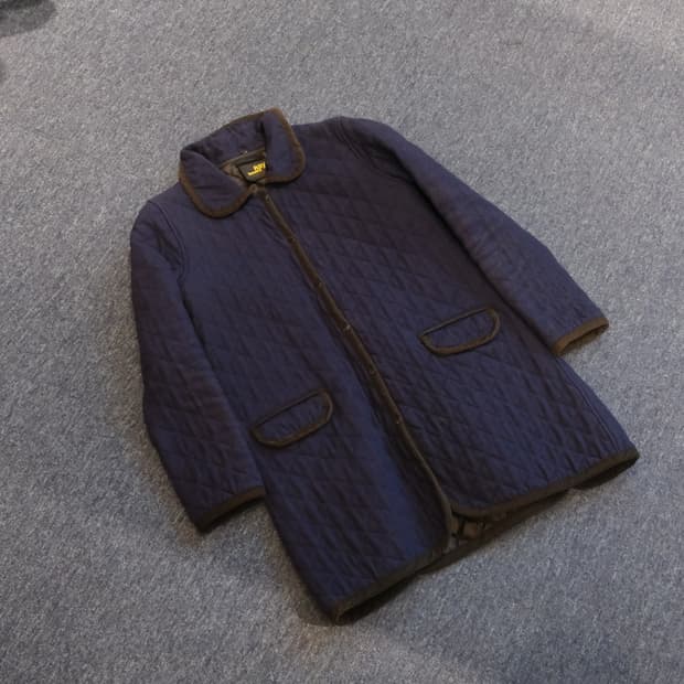 레이빔즈 누빔 코트