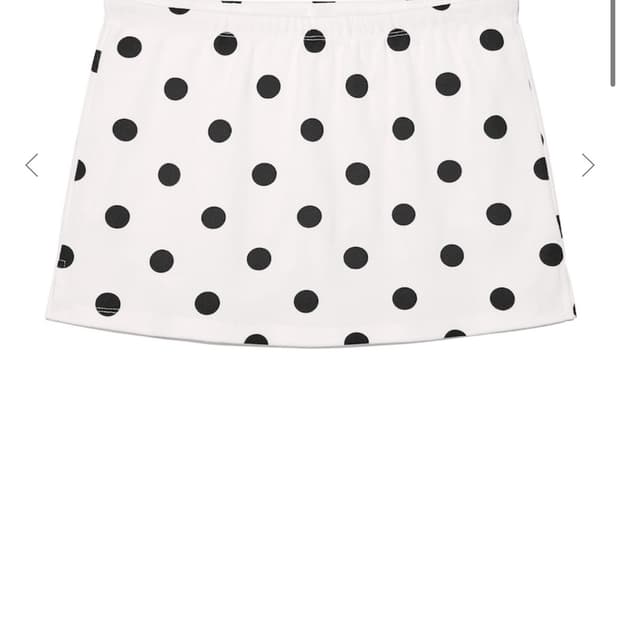 글로니 WILD MINI SKIRT (DOTTY PEARL) m size
