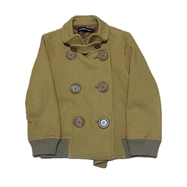 케미컬스포츠 메르시보꾸 단추 버튼 피코트