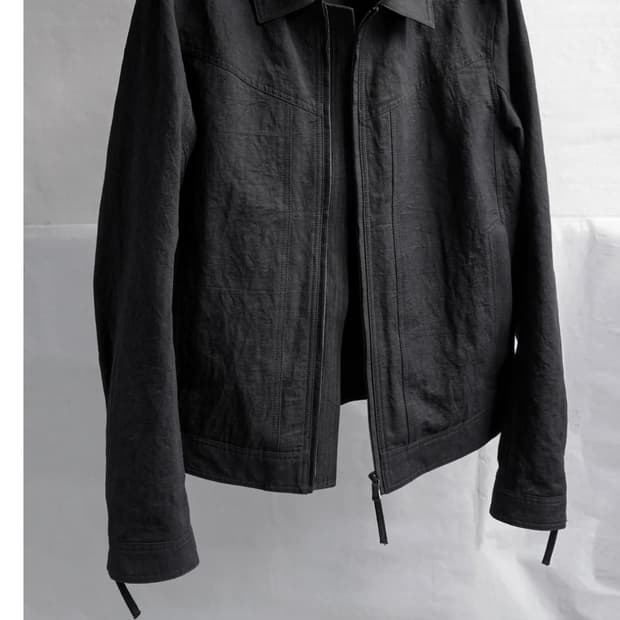 [L]블랙멀 25fw 워크 블루종 블랙